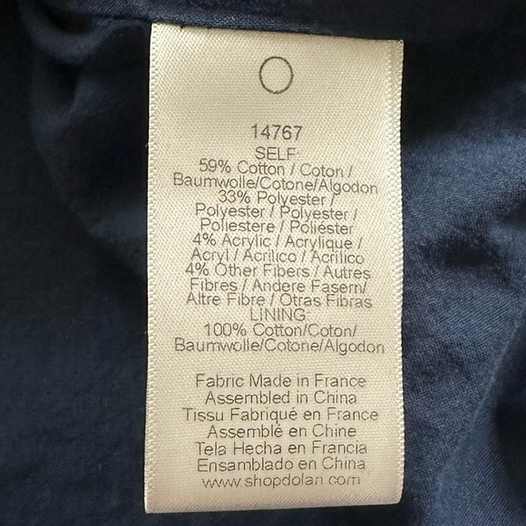 Anthropologie DOLAN Collection Piccadilly Striped Coat - Picture 10 of 11